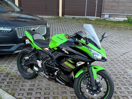 2018 Kawasaki Ninja 650, зелёный, 690000 рублей, вид 5