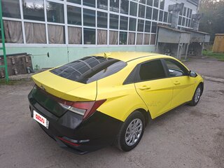 2021 Hyundai Elantra VII (CN7), жёлтый, 1250000 рублей, вид 5