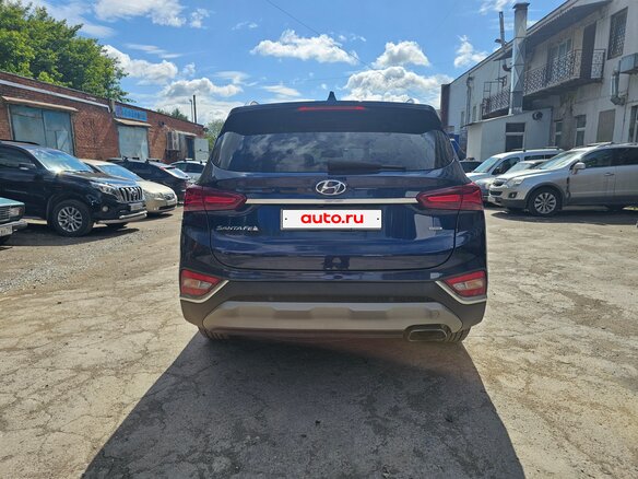 2019 Hyundai Santa Fe IV, синий - вид 6