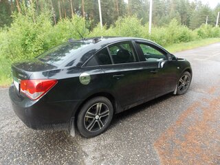 2011 Chevrolet Cruze I, чёрный, 595000 рублей, вид 4