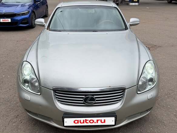 2004 Lexus SC 430 II, серебристый