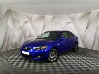 2007 Mazda 3 I (BK) Рестайлинг, синий, 395950 рублей, вид 1