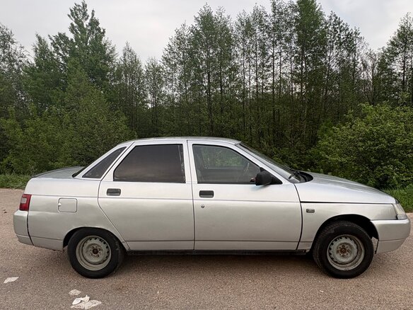 2005 Lada (ВАЗ) 2110, серебристый, 125000 рублей - вид 4