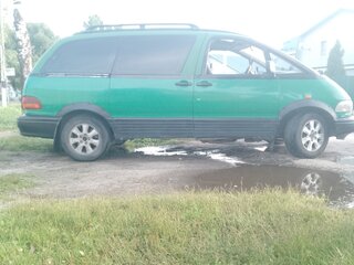 1991 Toyota Previa I (XR10, XR20), зелёный, 400000 рублей, вид 4