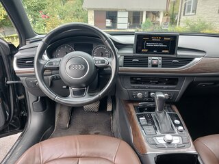 2015 Audi A6 IV (C7) Рестайлинг, чёрный, 2600000 рублей, вид 5
