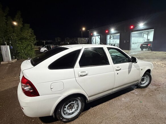 2012 Lada (ВАЗ) Priora I, белый - вид 3