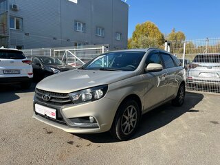 2018 Lada (ВАЗ) Vesta SW I, бежевый, 889255 рублей, вид 4
