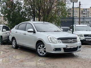 2014 Nissan Almera III (G15), серебристый, 329000 рублей, вид 3