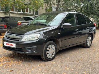 2015 Lada (ВАЗ) Granta I, чёрный, 420000 рублей, вид 3