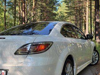 2011 Mazda 6 II (GH) Рестайлинг, белый, 1180000 рублей, вид 4