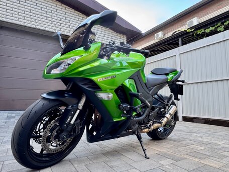 2014 Kawasaki Z 1000SX, зелёный, 855000 рублей, вид 2