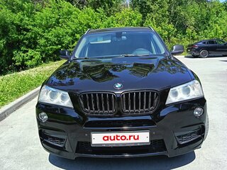 2013 BMW X3 30d xDrive II (F25), чёрный, 3290000 рублей, вид 2