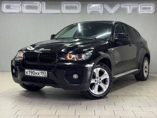 2009 BMW X6 35i 6-speed I (E71), чёрный, 1670000 рублей, вид 1