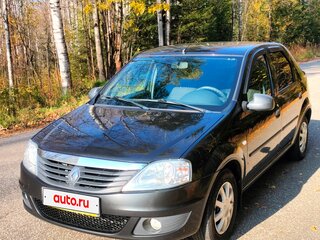2011 Renault Logan I Рестайлинг, чёрный, 600000 рублей, вид 1