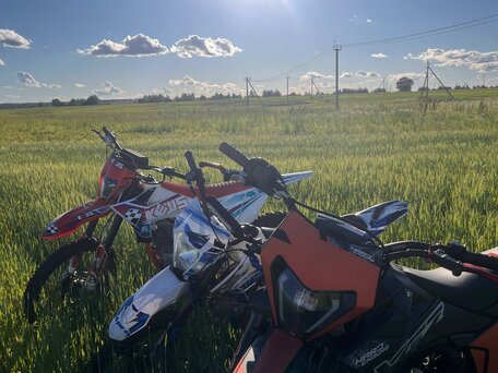 2025 Motoland APEX125, синий, 60000 рублей, вид 1
