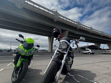 1990 Honda VT 1100, чёрный, 360000 рублей, вид 3
