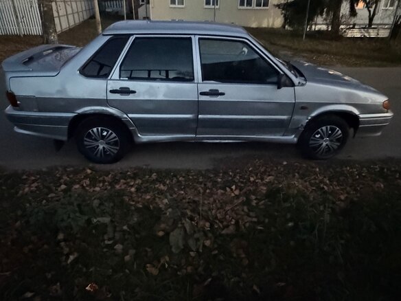 2007 Lada (ВАЗ) 2115, серебристый, 70000 рублей - вид 2