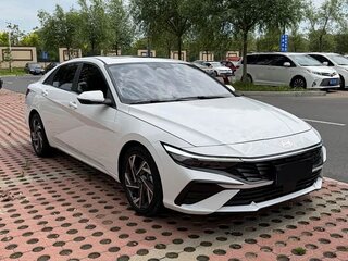 2023 Hyundai Elantra N Line VII (CN7) Рестайлинг, белый, 1270000 рублей, вид 3
