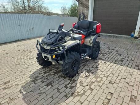 2023 BRP Can-Am Outlander X MR 1000R, золотистый, 2300000 рублей, вид 2