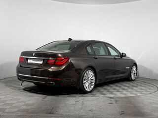 2014 BMW 7 серии Long 740Li xDrive V (F01/F02/F04) Рестайлинг, коричневый, 2326500 рублей, вид 5