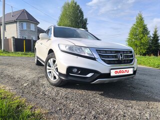 2013 Honda Crosstour I Рестайлинг, белый, 1650000 рублей, вид 2