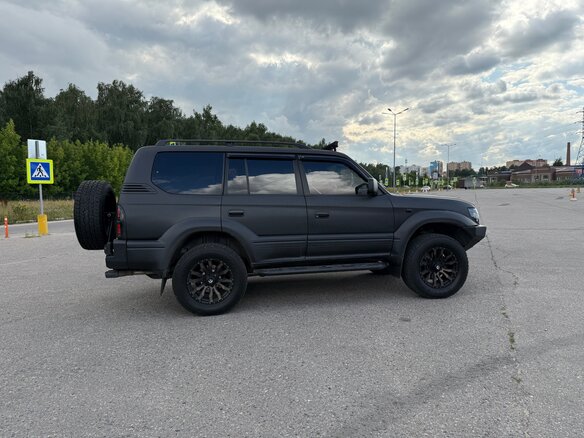 1998 Toyota Land Cruiser Prado 90 Series, чёрный, 3777777 рублей - вид 3