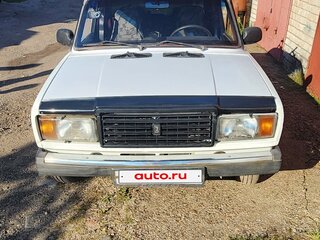 2004 Lada (ВАЗ) 2107, белый, 125000 рублей, вид 4