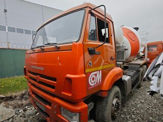 2022 КамАЗ Автобетоносмеситель, оранжевый, 3496950 рублей, вид 1