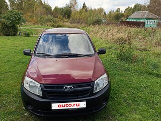 2012 Lada (ВАЗ) Granta I, красный, 320000 рублей, вид 2