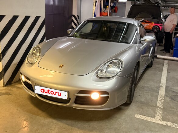 2007 Porsche Cayman S I (987), серебристый, 2900000 рублей - вид 4