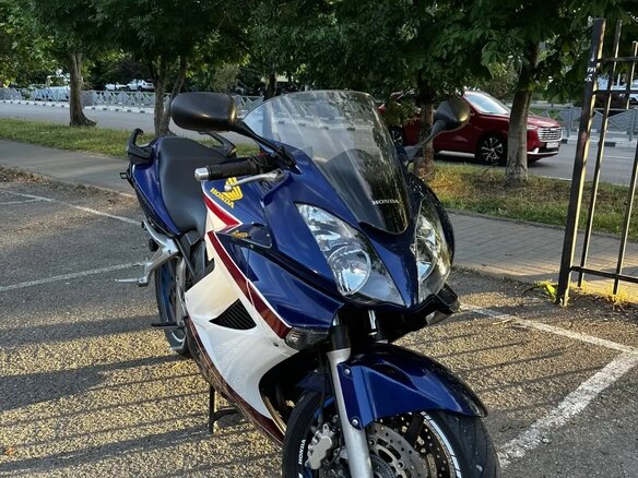 2006 Honda VFR 800, синий, 500000 рублей - вид 1