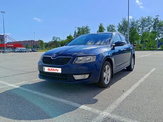 2014 Skoda Octavia III (A7), синий, 745000 рублей, вид 1