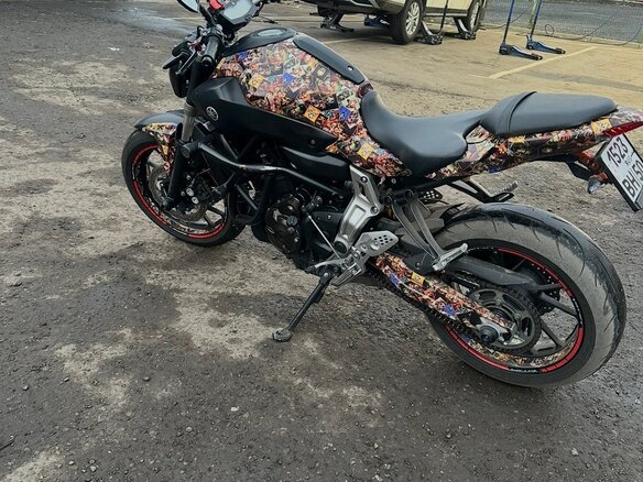 2015 Yamaha MT-07 (FZ-07), серый, 620000 рублей - вид 10