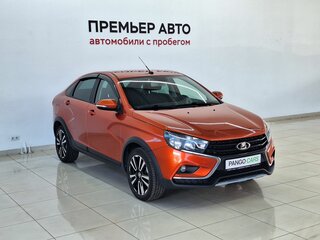 2018 Lada (ВАЗ) Vesta Cross I, оранжевый, 950000 рублей, вид 3
