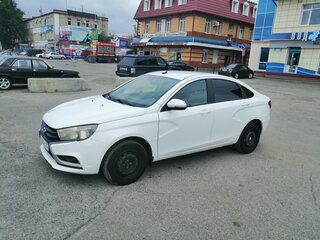 2016 Lada (ВАЗ) Vesta I, белый, 950000 рублей, вид 1
