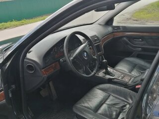 1999 BMW 5 серии 520i IV (E39), чёрный, 430000 рублей, вид 4
