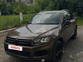 2013 Volkswagen Touareg II, коричневый, 1550000 рублей, вид 1