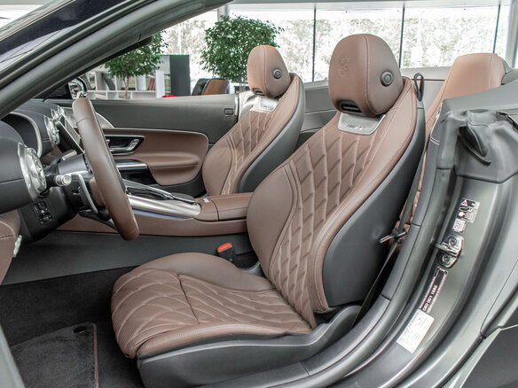 2024 Mercedes-Benz SL-Класс AMG 63 AMG IV (R232), серый - вид 7