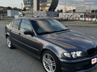 2002 BMW 3 серии 320i IV (E46) Рестайлинг, серый, 750000 рублей, вид 3