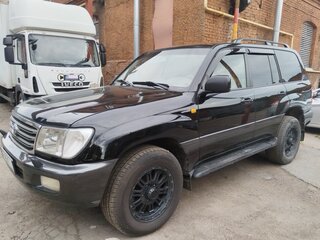 2003 Toyota Land Cruiser 100 Series Рестайлинг 1, чёрный, 1600000 рублей, вид 1