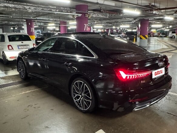 2019 Audi A6 45 TFSI V (C8), чёрный - вид 2