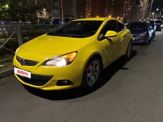 2013 Opel Astra GTC J Рестайлинг, жёлтый, 920000 рублей, вид 4
