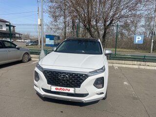 2018 Hyundai Santa Fe IV, белый, 2450000 рублей, вид 1