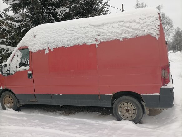 2009 Fiat Professional Ducato, красный, 730000 рублей - вид 1