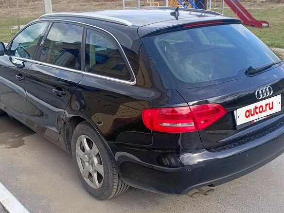 2008 Audi A4 IV (B8), чёрный, 750000 рублей - вид 5