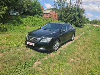 2012 Toyota Camry VII (XV50), чёрный, 1390000 рублей, вид 1