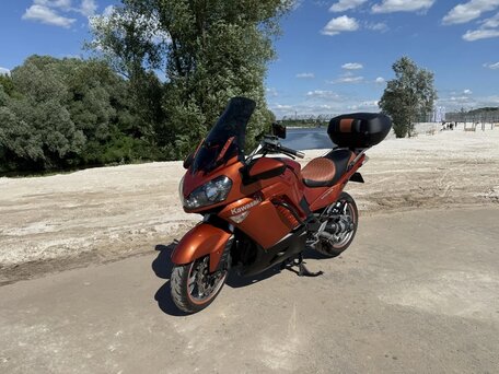 2007 Kawasaki GTR 1400 (Concours 14), оранжевый, 750000 рублей, вид 1