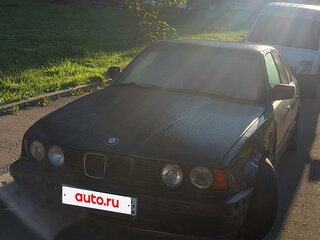 1990 BMW 5 серии 520i III (E34), чёрный, 200000 рублей, вид 2