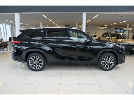 2026 Toyota Highlander IV (XU70), чёрный, 5570000 рублей, вид 4