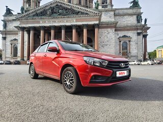 2022 Lada (ВАЗ) Vesta I, красный, 1050000 рублей, вид 2